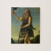 St. Onuphrius (Öl auf Leinwand) Puzzle (Vertikal)