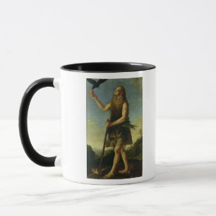 St. Onuphrius (Öl auf Leinwand) Tasse