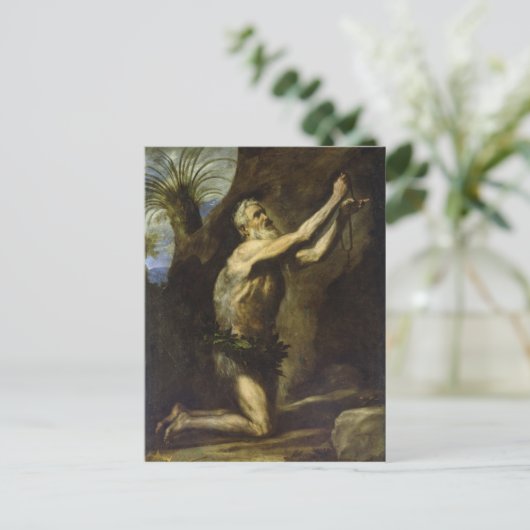 St. Onuphrius Postkarte (Stehend Vorderseite)