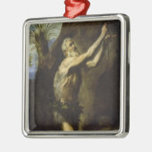 St. Onuphrius Silbernes Ornament (Links)