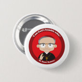 St. Oscar Romero Button (Vorne & Hinten)