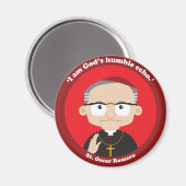 St. Oscar Romero Magnet (Vorderseite/Rückseite)