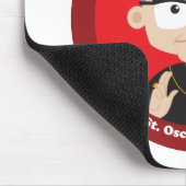 St. Oscar Romero Mousepad (Ecke)