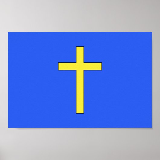 St Ouen flag Poster (Vorne)