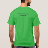 St Pactrick's Day Spaß T-Shirt (Rückseite)