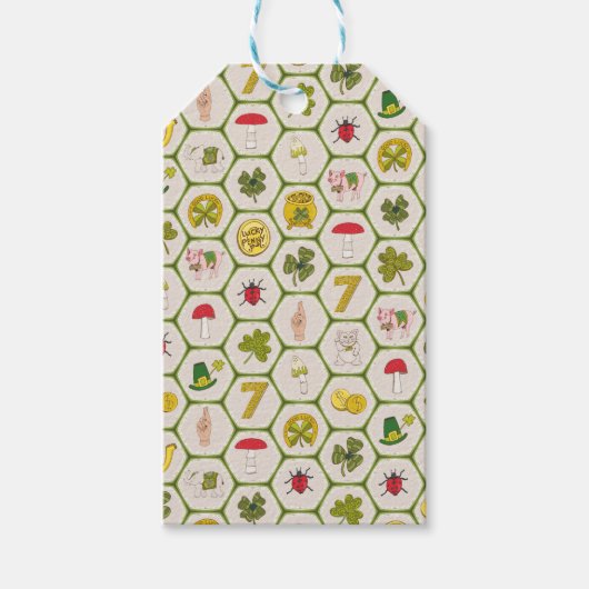 St. Paddy Luck Geschenkanhänger (Vorderseite)