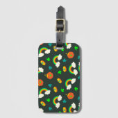 St Paddy-Muster Gepäckanhänger (Vorderseite Vertikal)