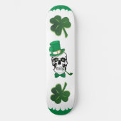 St. Paddy Skull Skateboard (Vorderseite)