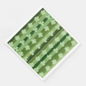 St Paddy Stripes Paper Napkin Serviette (Ecke)