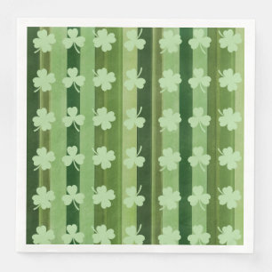 St Paddy Stripes Paper Napkin Serviette