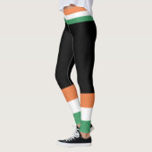 St. Paddy's Day. Irland-Flagge. Leggings (Links)