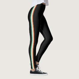 St. Paddy's Day. Irland-Flagge. Leggings