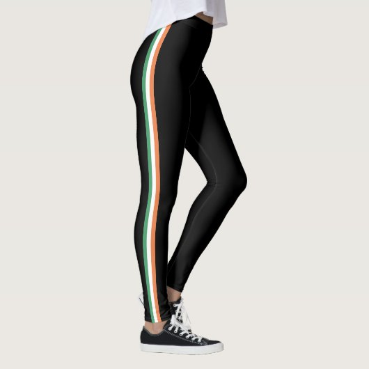 St. Paddy's Day. Irland-Flagge. Leggings (Rechts)