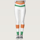 St. Paddy's Day. Irland-Flagge. Leggings (Vorderseite)