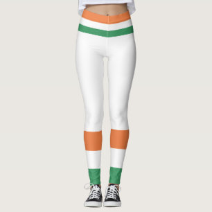 St. Paddy's Day. Irland-Flagge. Leggings