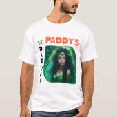 St. Paddy's Day joy - Irish Luck and Laghter T-Shirt (Vorderseite)