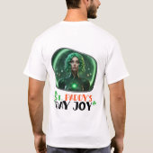 St. Paddy's Day joy - Irish Step Dancing T-Shirt (Rückseite)