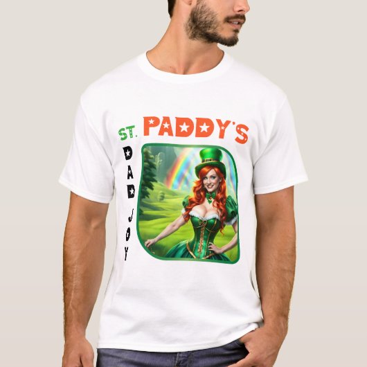 St. Paddy's Day joy - Irish Traditionen T-Shirt (Vorderseite)