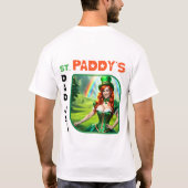 St. Paddy's Day joy - Irish Traditionen T-Shirt (Rückseite)