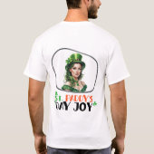 St. Paddy's Day joy - Shamrockin' Street T-Shirt (Rückseite)