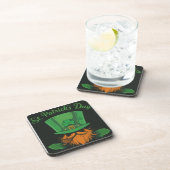 St. Paddy's Day, Patrick's Day Getränkeuntersetzer (Rechte Seite)