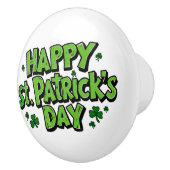 St. Paddy's Day, Patrick's Day Keramikknauf (Rechts)