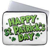 St. Paddy's Day, Patrick's Day Laptopschutzhülle (Vorderseite)
