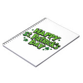 St. Paddy's Day, Patrick's Day Notizblock (Linke Seite)