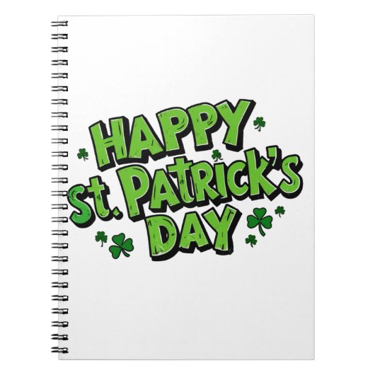 St. Paddy's Day, Patrick's Day Notizblock (Vorderseite)