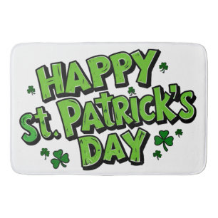 St. Paddy's Day, Patricks Tag  Badematte
