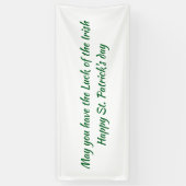 St paddys day sign banner (Vertikal)