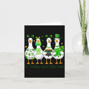 St Paddys Gleicher Dummer Gans für Kinder Jungen M Karte