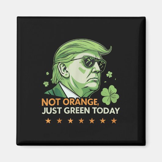 St. Paddy's Great Again - Funny Trump & amp; Magnet (Vorne)