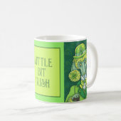 ST. PADDY'S IRISH GREEN FRANZÖSISCHES POODLE, LUCK KAFFEETASSE (VorderseiteRechts)