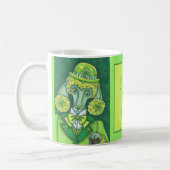 ST. PADDY'S IRISH GREEN FRANZÖSISCHES POODLE, LUCK KAFFEETASSE (Links)