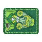 ST. PADDY'S IRISH GREEN FRANZÖSISCHES POODLE, LUCK MAGNET (Horizontal)