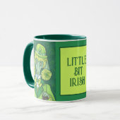 ST. PADDY'S IRISH GREEN FRANZÖSISCHES POODLE, LUCK TASSE (Vorderseite Links)