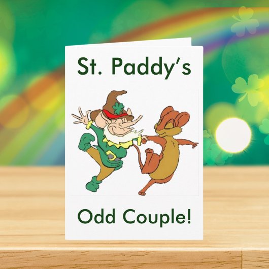 St. Paddy's Odd Couple Karte