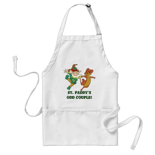 St. Paddy's seltsames Paar Schürze (Vorne)