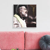 ST PADRE PIO FEIERMASS LEINWANDDRUCK (Insitu (Wohnzimmer))
