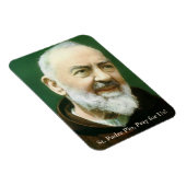 St. Padre Pio Gebet Card Magnet (Rechte Seite)