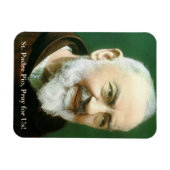 St. Padre Pio Gebet Card Magnet (Horizontal)