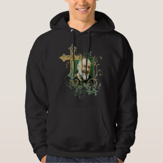 St Padre Pio Gebet Kreuz Katholiken Heilige Heilig Hoodie