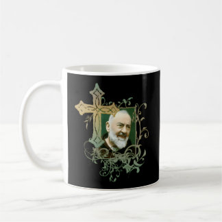St Padre Pio Katholische Heilige Gebetskreuz Kaffeetasse
