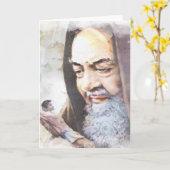 St. Padre Pio Katholische Priesterkarte Karte (Gelbe Blume)