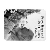 St. Padre Pio Magnet (Horizontal)