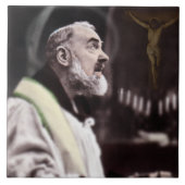 ST. PADRE PIO MASSE FEIERND FLIESE (Vorderseite)