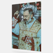 St. Padre Pio of Pietrelcina The Seraphic Priest Acrylschild (Winkel)