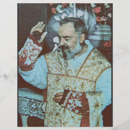 St. Padre Pio of Pietrelcina The Seraphic Priest Flyer (Vorne)