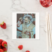 St. Padre Pio of Pietrelcina The Seraphic Priest Serviette (Beispiel)